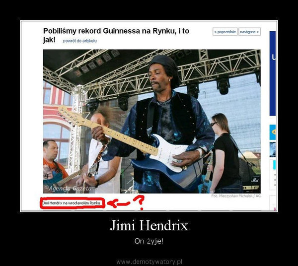 Jimi Hendrix – On żyje!  