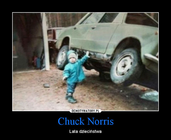 Chuck Norris – Lata dzieciństwa 