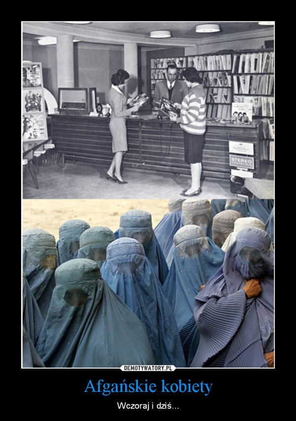 Afgańskie kobiety – Wczoraj i dziś... 