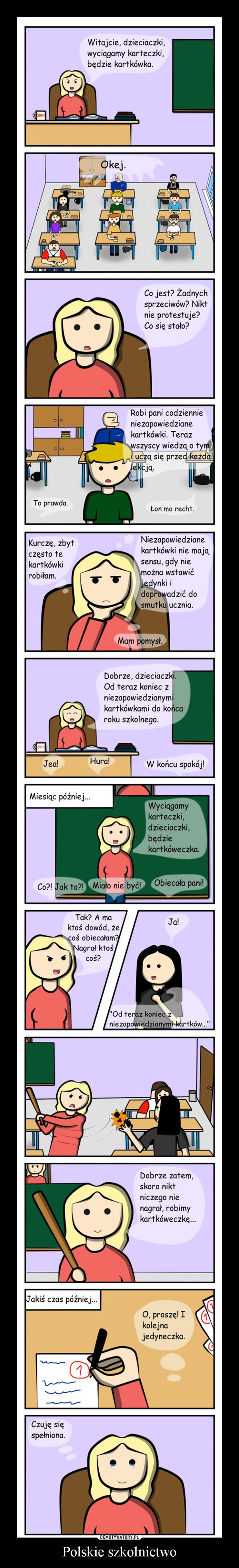 Polskie szkolnictwo –  
