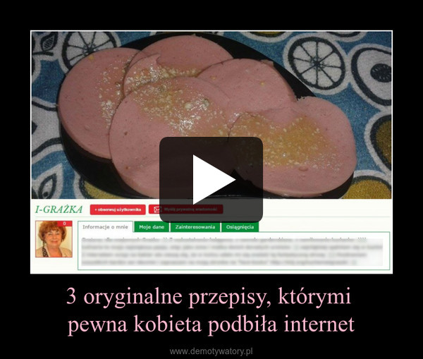 3 oryginalne przepisy, którymi pewna kobieta podbiła internet –  