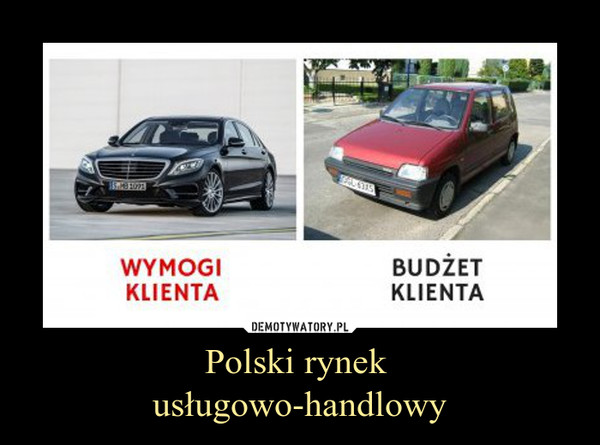 Polski rynek usługowo-handlowy –  