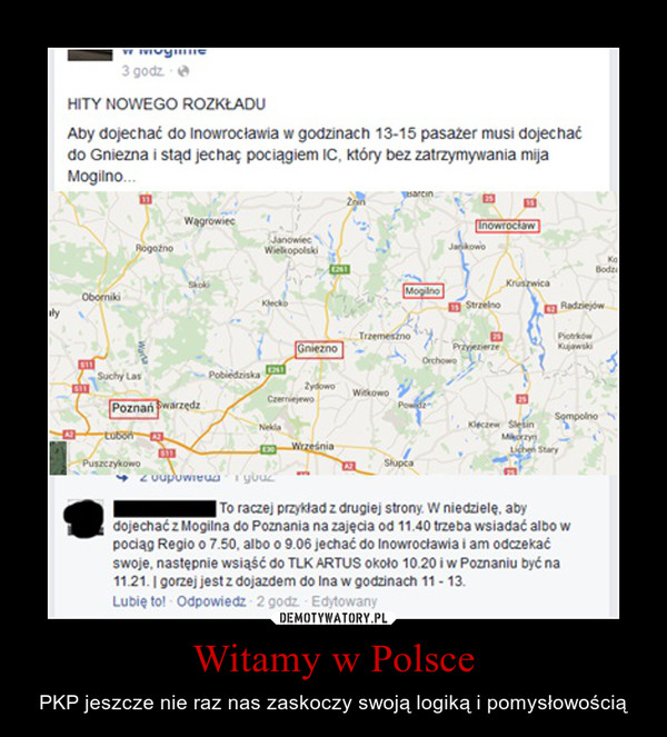 Witamy w Polsce – PKP jeszcze nie raz nas zaskoczy swoją logiką i pomysłowością 