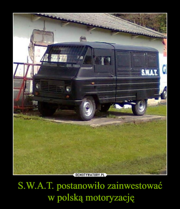 S.W.A.T. postanowiło zainwestować w polską motoryzację –  