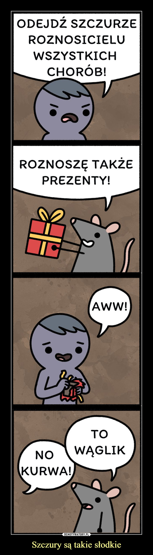 Szczury są takie słodkie
