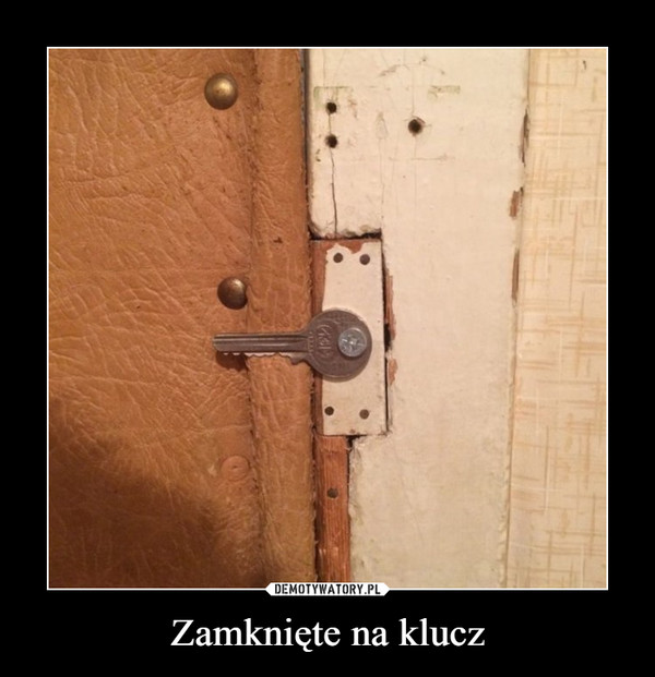 Zamknięte na klucz –  