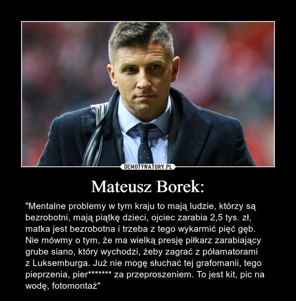 Mateusz Borek:
