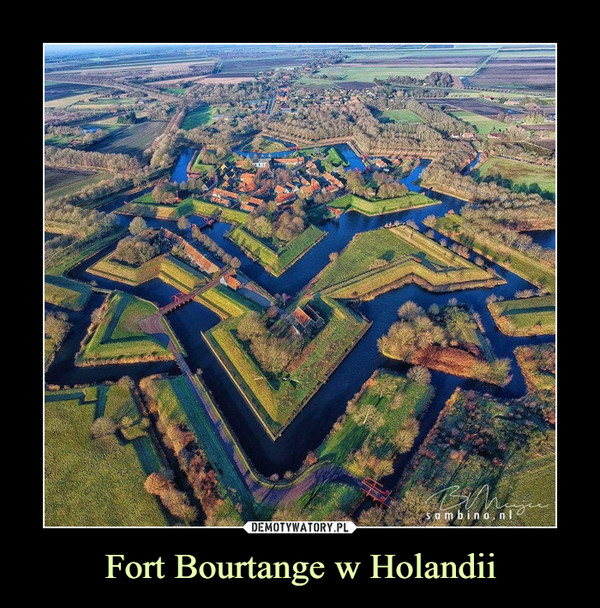 Fort Bourtange w Holandii