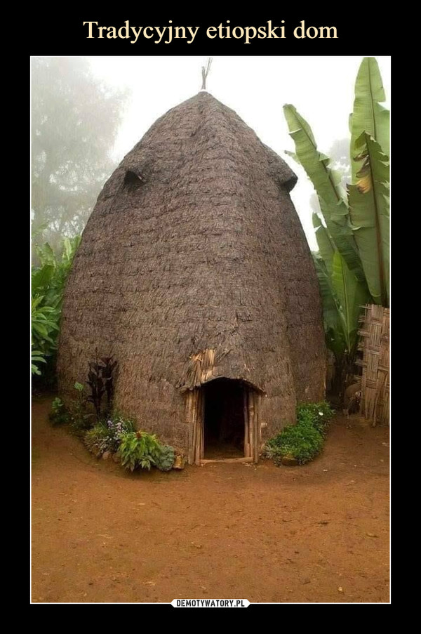 Tradycyjny etiopski dom
