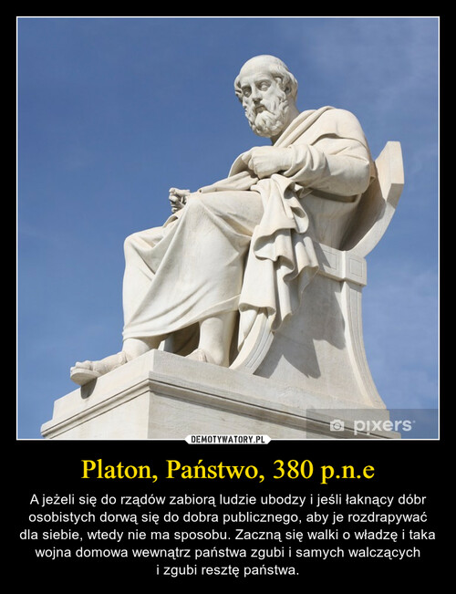 Platon, Państwo, 380 p.n.e
