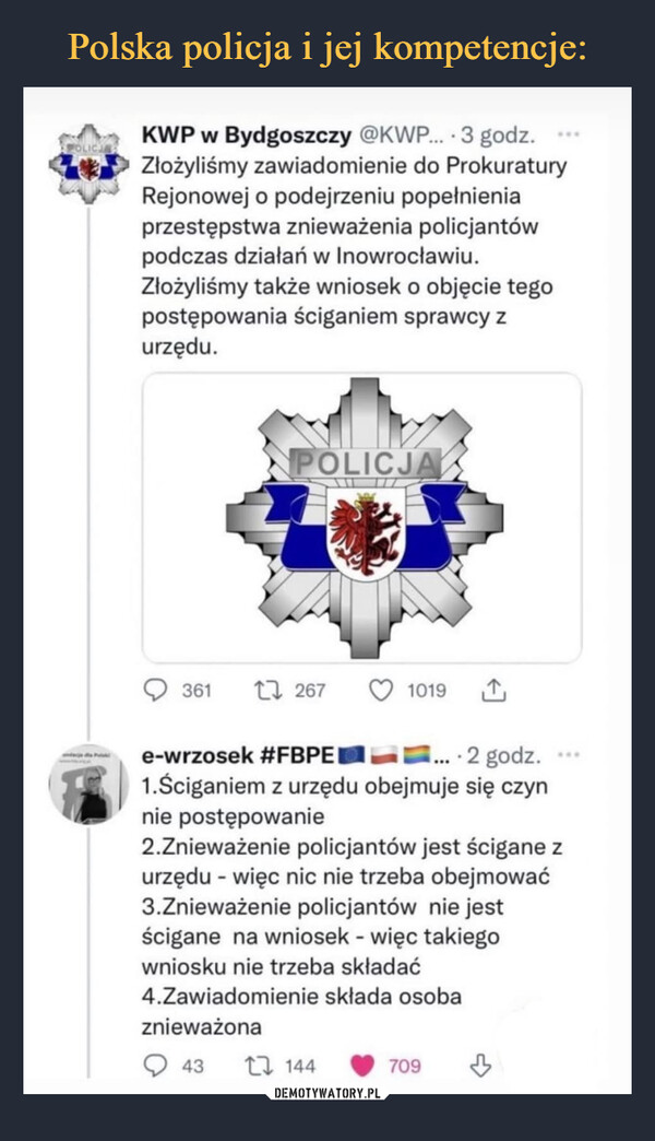 Polska policja i jej kompetencje: