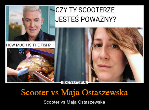 Scooter vs Maja Ostaszewska