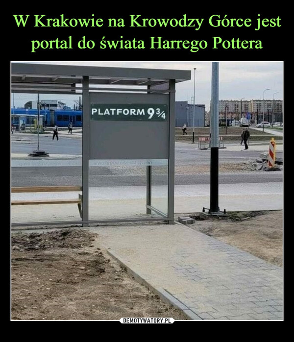 W Krakowie na Krowodzy Górce jest portal do świata Harrego Pottera