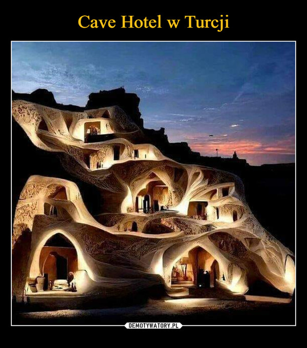 Cave Hotel w Turcji