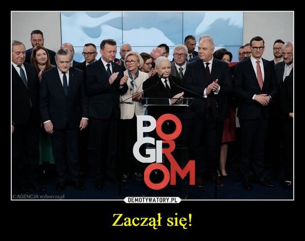 Zaczął się! –  AGENCJA wyborcza.plPOGROM