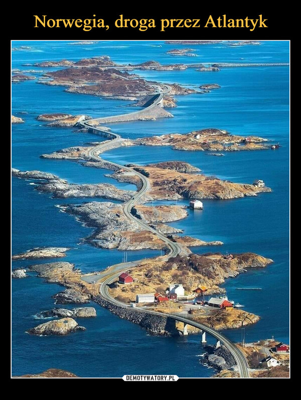 Norwegia, droga przez Atlantyk