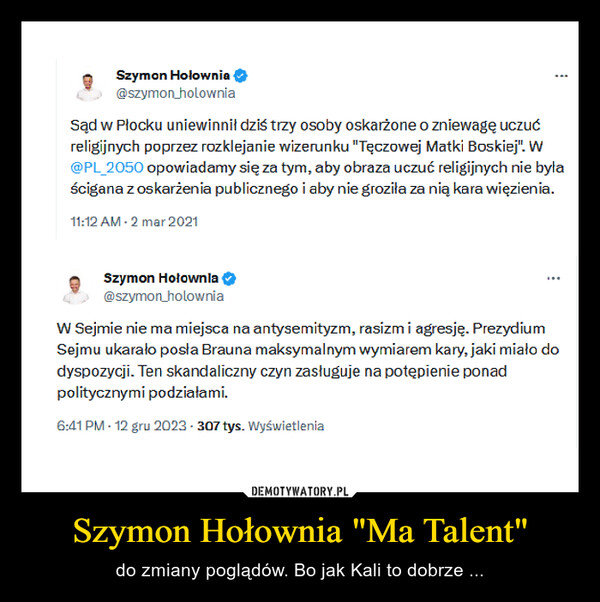 Szymon Hołownia "Ma Talent"